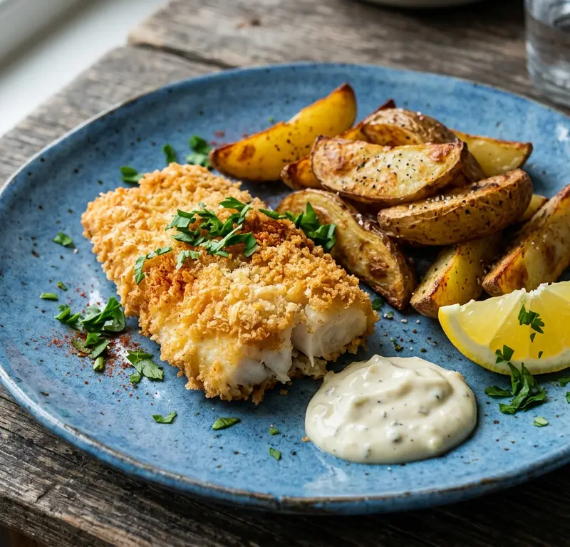 Spansk luksustorsk med paprikapoteter