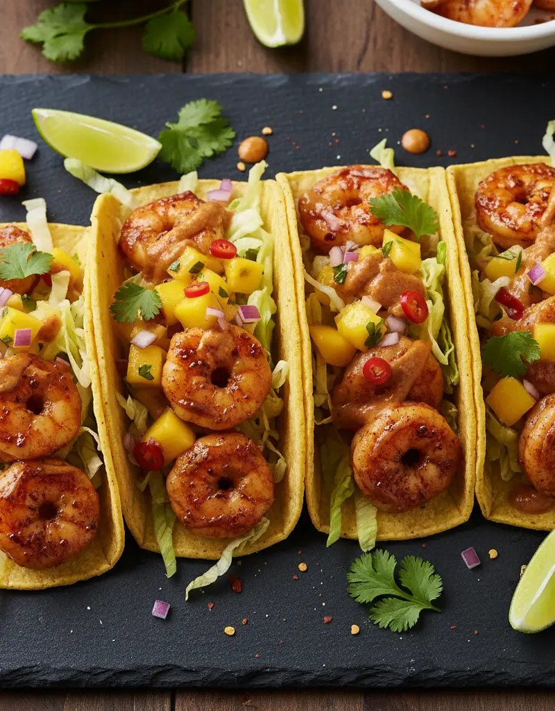 Meksikansk tacofest med chiliscampi